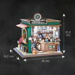 Dioráma 3D puzzle, Kávézó BUKI