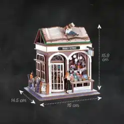 Dioráma 3D puzzle, Könyvesbolt BUKI