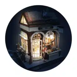 Dioráma 3D puzzle, Könyvesbolt BUKI