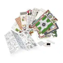 Dioráma 3D puzzle, Virágbolt BUKI