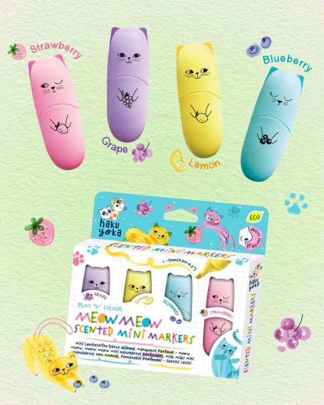 Illatos filctoll készlet, Cicák Haku Yoka