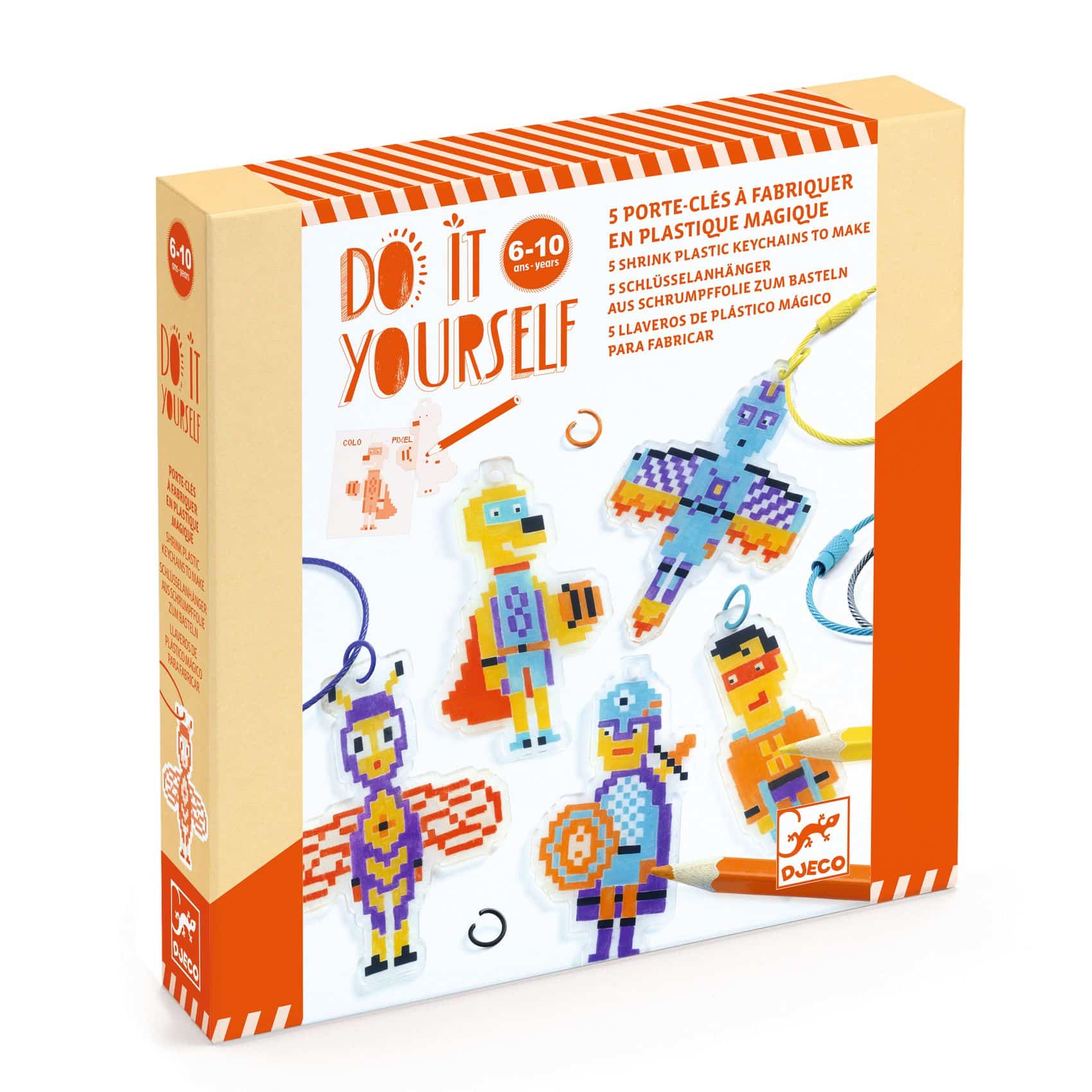 djeco-csinald-magad-pixel-hosok-pixel-art-heroes-dj79005-1-miniart Csináld magad! - Pixel hősök - Pixel Art Heroes