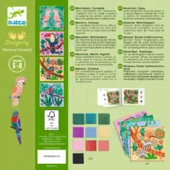 Djeco: Design by Mozaikkép készítés - Lombok között - Canopy
