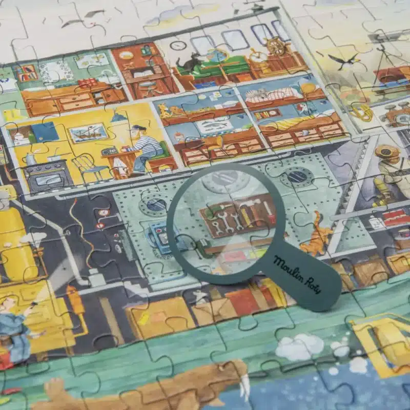 oulin Roty - A nagy felfedezők - Puzzle - kirakó - 200 db-os - Hajó