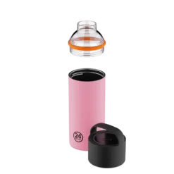 24BOTTLES Spin Bottle 730ml rozsdamentes acél bögre, Flamingo