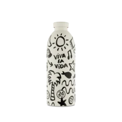 24BOTTLES Clima 850ml rozsdamentes acél termosz, Viva la Vida
