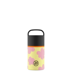 24BOTTLES Spin Bottle 480ml rozsdamentes acél bögre, Daydreaming Yellow