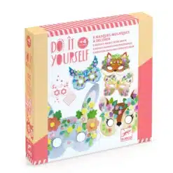 Djeco: Design by Készítsd magad! - Állati álarcok, erdei állatok - Forest animals