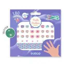 Djeco: Design by Körömmatricák - Tenger lágysága - Soft seas