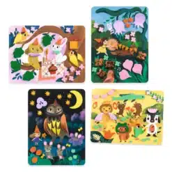 Djeco: Design by Kollázs műhely - Csillogó találkozók - Sparkling Parties