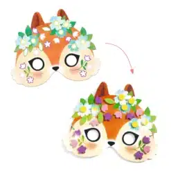 Djeco: Design by Készítsd magad! - Állati álarcok, erdei állatok - Forest animals