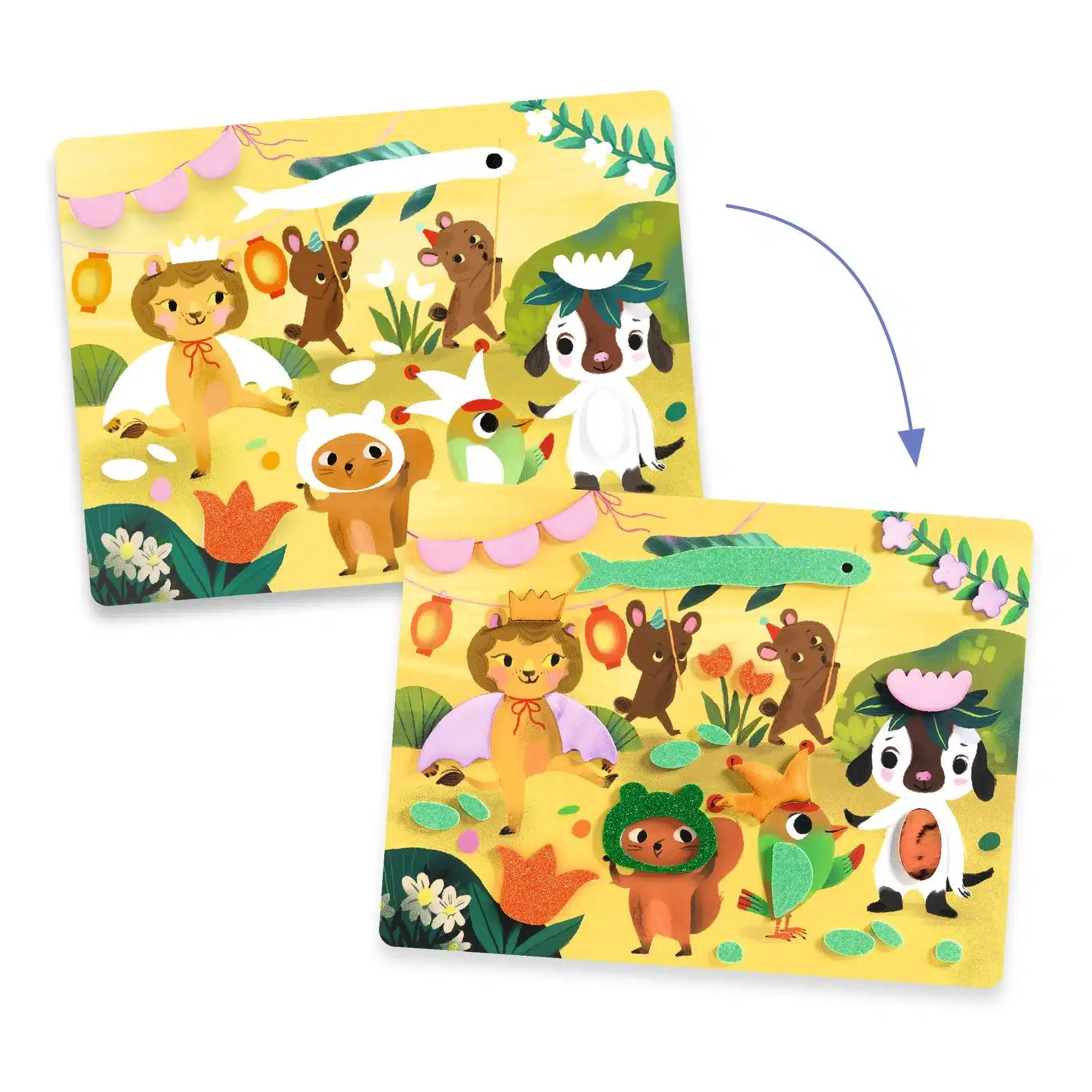 imgi_5_kollazs-muhely-csillogo-talalkozok-sparkling-parties-dj00067-c1 Djeco: Design by Kollázs műhely - Csillogó találkozók - Sparkling Parties