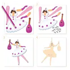 Djeco: Design by Kapcsos képkészítés - Tüllszoknya - Tutus