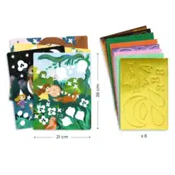 Djeco: Design by Kollázs műhely - Csillogó találkozók - Sparkling Parties