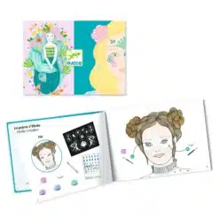 Djeco: Design by Arcfestés, díszítés - Gyöngyház - Pearl