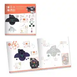 Djeco: Design by Csináld magad - Barátkozás táskakészítő- Joyful