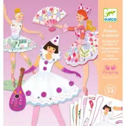 Djeco: Design by Kapcsos képkészítés - Tüllszoknya - Tutus