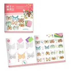 Djeco: Design by Készítsd magad! - Állati álarcok, erdei állatok - Forest animals