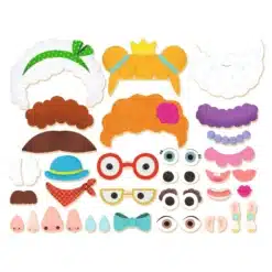 Djeco Mágneses képkirakó - Variációk 12 arcképre - Inzebox Portraits