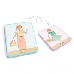 Djeco Mágneses képkirakó - Variációk 12 öltözetre - Inzebox Dressing