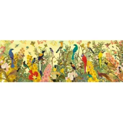 Djeco Művész puzzle - Békés madarak, 1000 db-os - Peaceful birds