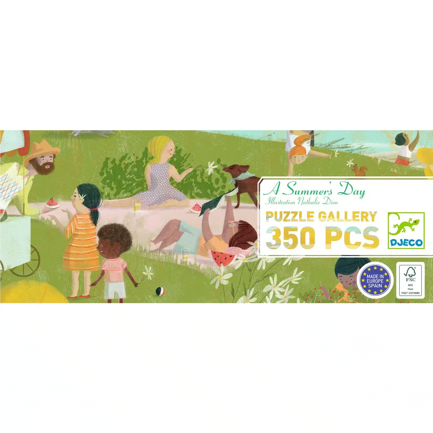 miniart-djeco-muvesz-puzzle-nyari-nap-350-db-os-a-summer-s-day-dj07689-b Djeco Művész puzzle - Nyári nap, 350 db-os - A Summer’s Day