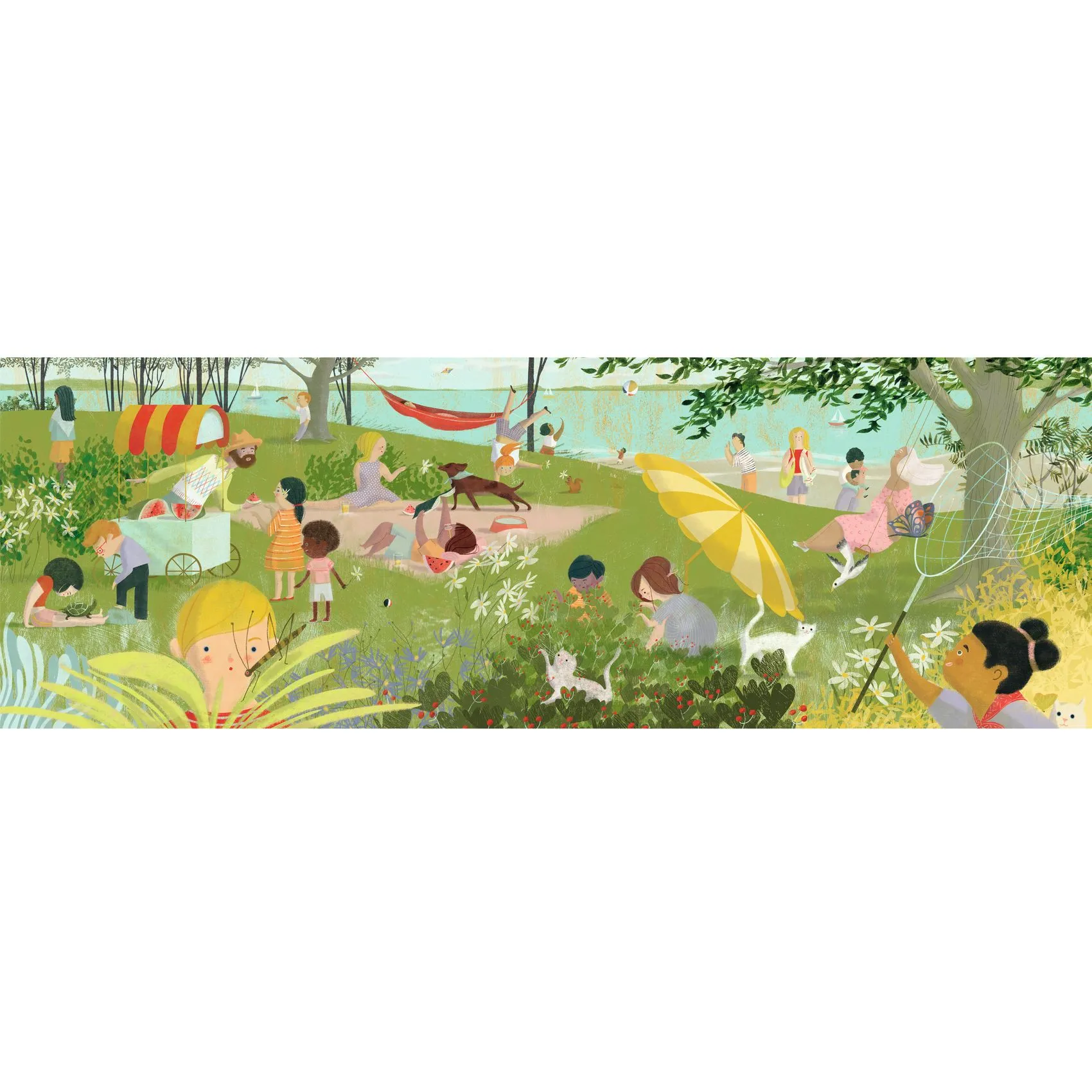 miniart-djeco-muvesz-puzzle-nyari-nap-350-db-os-a-summer-s-day-dj07689-c Djeco Művész puzzle - Nyári nap, 350 db-os - A Summer’s Day