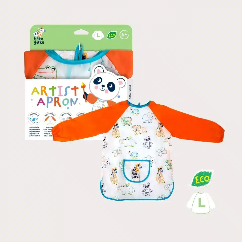 Gyerekkoteny-kreativ-tevekenysegekhez-Haku-Yoka-miniart-7 Gyerekkötény kreatív tevékenységekhez Haku Yoka