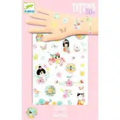 Djeco: Design by Tetováló matricák - Cseresznyevirágzás - Sakura
