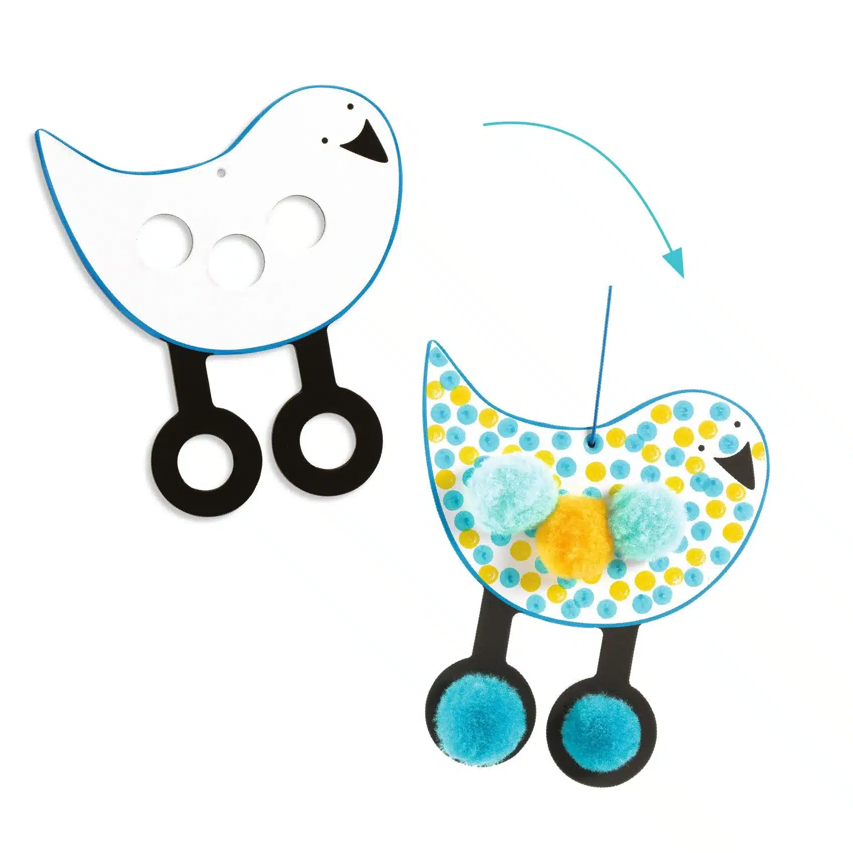djeco-4_kepszinezes-pottyokkel-es-pompomokkal-fenn-az-egen-dots-and-pompoms-dj00964-c1 Djeco: Design by Képszínezés pöttyökkel és pompomokkal - Fenn az égen - Dots and Pompoms – In the Sky