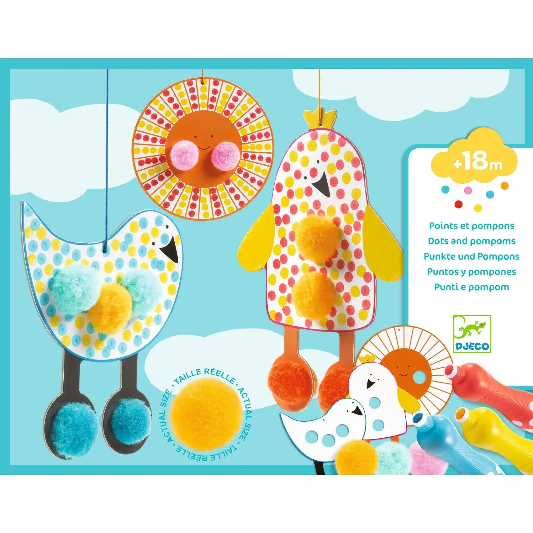 djeco-7_kepszinezes-pottyokkel-es-pompomokkal-fenn-az-egen-dots-and-pompoms-dj00964-b Djeco: Design by Képszínezés pöttyökkel és pompomokkal - Fenn az égen - Dots and Pompoms – In the Sky