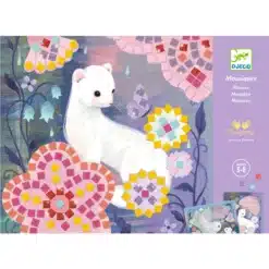 Djeco: Design by Mozaikkép készítés - Mesék földje - Woodland