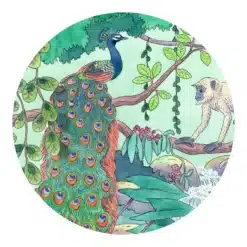 Djeco Formadobozos puzzle - Indiai dzsungel, 54 db-os - Indian jungle