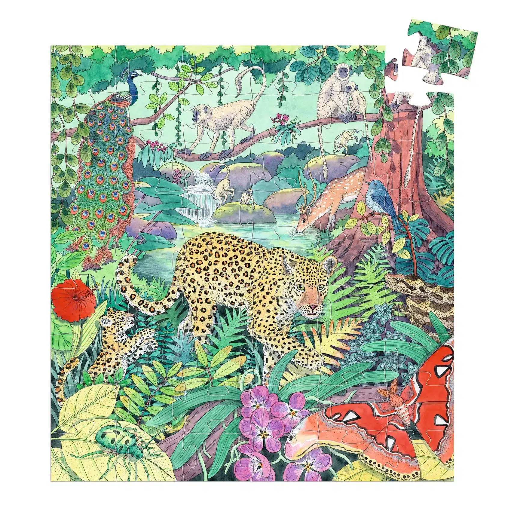 djeco-miniart_formadobozos-puzzle-indiai-dzsungel-54-db-os-indian-jungle-dj07293 Djeco Formadobozos puzzle - Indiai dzsungel, 54 db-os - Indian jungle