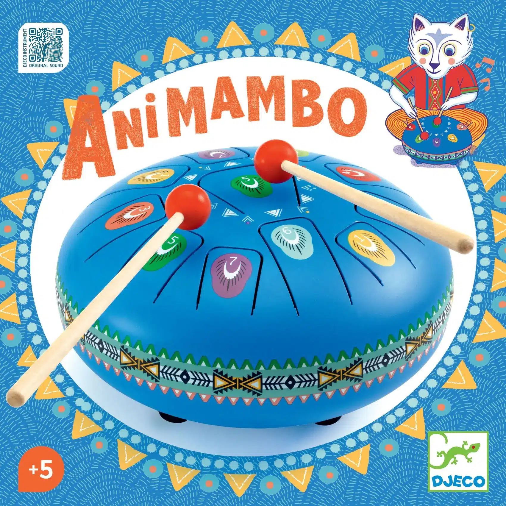 djeco-miniart_jatekhangszer-rezgonyelves-nagy-aceldob-11-hangu-large-tongue-drum-dj06040-b Djeco: Animambo Játékhangszer - nyelves dob Rezgőnyelves, nagy acéldob, 11 hangú - Large tongue drum