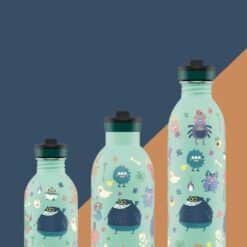 24BOTTLES Kids Clima 330ml rozsdamentes acél termosz szívószálas kupakkal, Spooky Friends 24BOTTLES Kids Clima 330ml rozsdamentes acél termosz szívószálas kupakkal, Spooky Friends