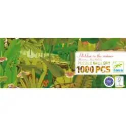 Djeco Művész puzzle - A természet rejtekén, 1000 db-os - Hidden in the Nature