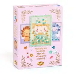 Djeco: tinyly TINYLY kreatív - Mozaikkép készítés, Margi és barátai - Mosaics Margo & Co