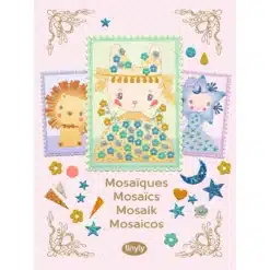 Djeco: tinyly TINYLY kreatív - Mozaikkép készítés, Margi és barátai - Mosaics Margo & Co