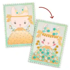 Djeco: tinyly TINYLY kreatív - Mozaikkép készítés, Margi és barátai - Mosaics Margo & Co