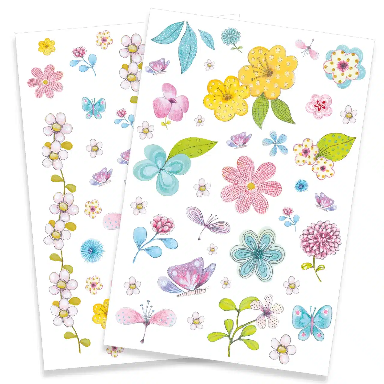 miniart-djeco3_tetovalo-matricak-mezei-viragok-fair-flowers-of-the-field-dj09585-c Djeco: Design by Tetováló matricák - Mezei virágok - Fair flowers of the field