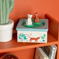 Moulin Roty - Az esőerdőben - Forgó zenedoboz
