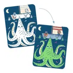 Djeco: Design by Vízzel festő készlet - Az óceánban - In the Ocean