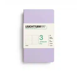LEUCHTTURM1917 JOTTBOOK PUR A6 pontozott lapos- 3 db, lilac