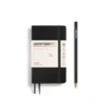 LEUCHTTURM1917 A6 Pocket sima lapos SOFTCOVER notebook, black