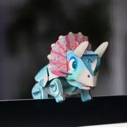 Hangot adó 3D állatos puzzle, Triceratops MierEdu
