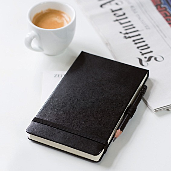 a6-pocket-90-x-150-mm-leuchtturm1917-a6-pocket-a6-reporter-miniart LEUCHTTURM1917 A6 Pocket notepad, black