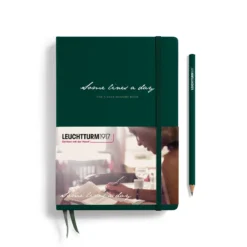 LEUCHTTURM1917 Five year A5 emlékkönyv, forest green