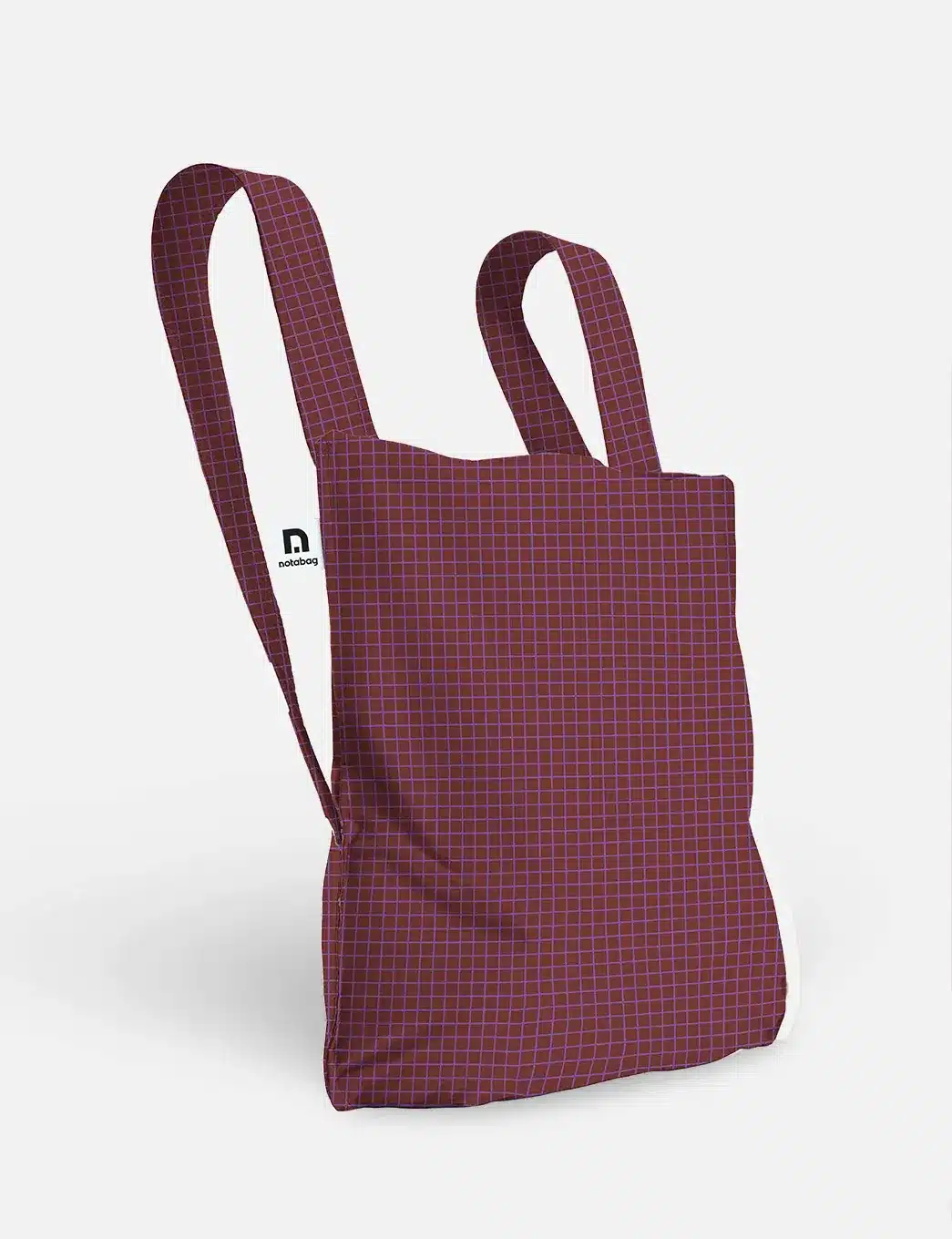 miniart-03_Notabag_Plum-Please_Front Notabag bevásárlótáska - Plum Please