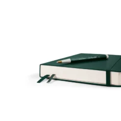 LEUCHTTURM1917 Medium A5 sima lapos NOTEBOOK 411, Forest Green